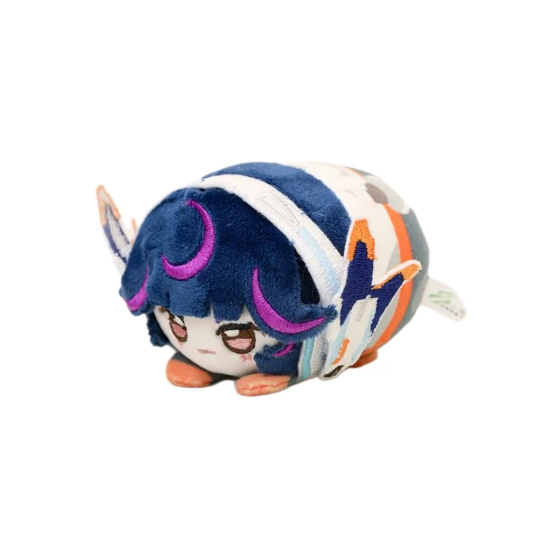 Authentic Bilibili Overwatch Mercy Wuyang Kiriko Juno Cute Lying‑Down Plush Doll Floppy Plushie Collectible Ornament Toy Gift