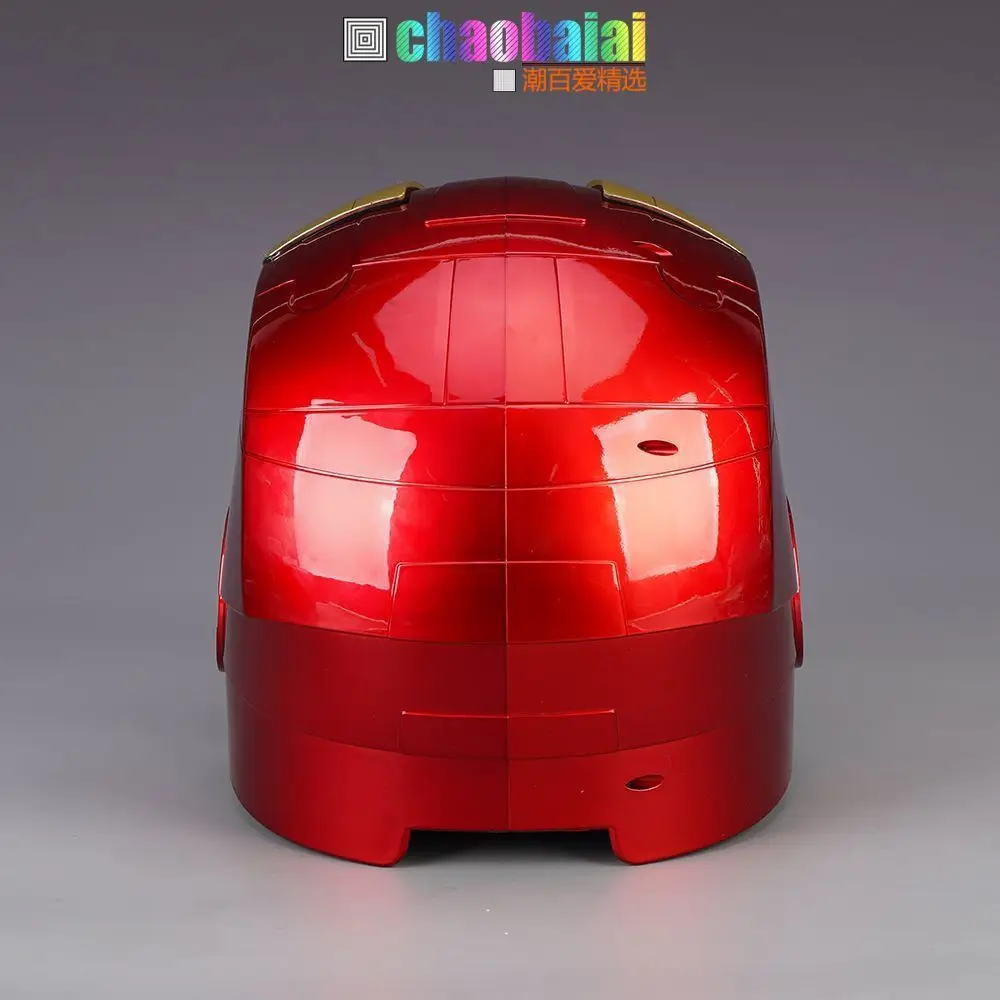 2026 Hot Marvel Avengers Iron Man Helmet Adult Kids Model Cosplay 1:1 Light Led Ironman Mask Action Figure Toys Birthday Gifts