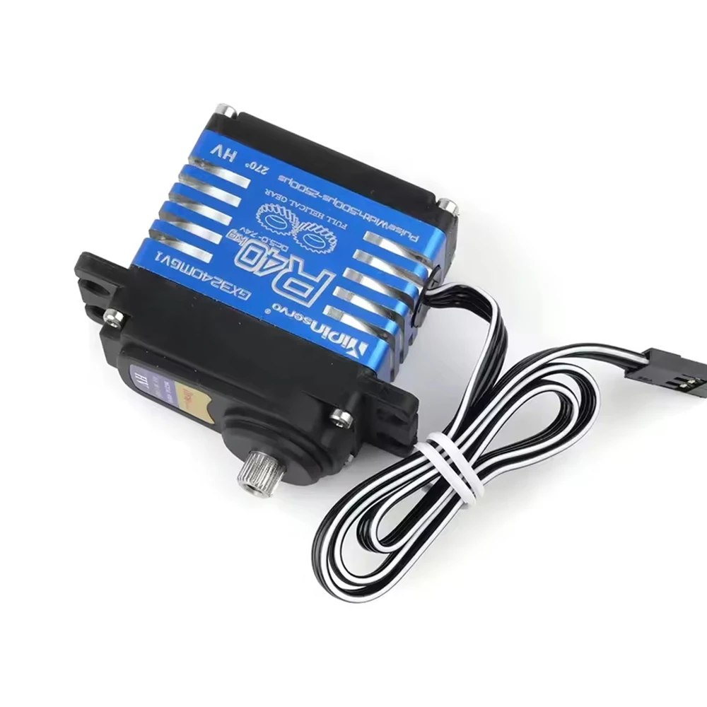 40KG 35KG Digital Servos Motor All Steel Helical Gear Waterproof RC Servo for 1/8 1/10 RC Trucks & Competition Robots