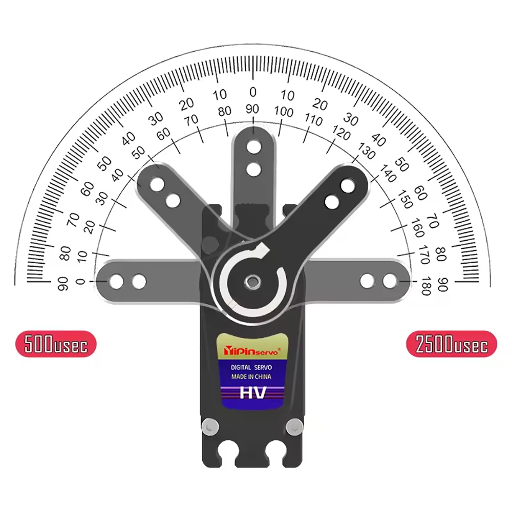 40KG 35KG Digital Servos Motor All Steel Helical Gear Waterproof RC Servo for 1/8 1/10 RC Trucks & Competition Robots