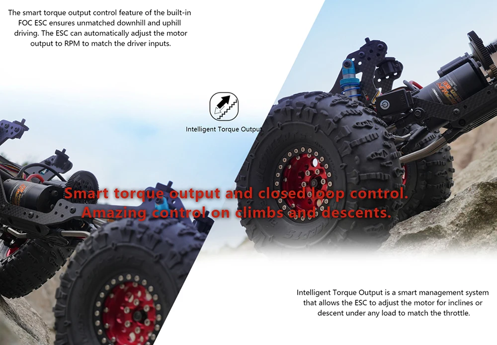 HobbyWing QuicRun Fusion SE 1800KV Waterproof Brushless Sensory Motor Built in 40A ESC 2 in 1 for RC 1/10 RC Climbing Car