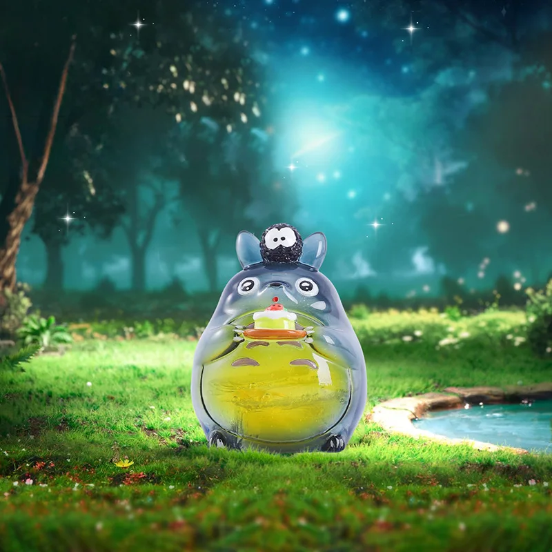 2025 New Hayao Miyazaki Anime Fairy Tale Valley Forest Firefly Version Blind Box Figurine Peripheral Accessories Gift