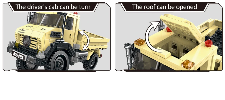 ZKZC Technical Off-road Racing Vehicle Truck Car Model Building Blocks City Monster Trucks Bricks Toys For Children Gift