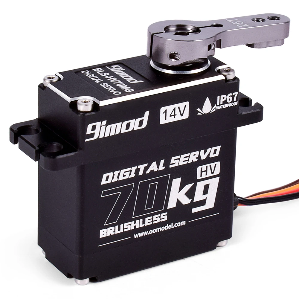 9imod Brushless Servo 70KG 60KG 50KG Waterproof RC Servo 
Motors Metal Gear 14V For 1/8 1/10 RC Crawler Car Robot Traxxas Scx10