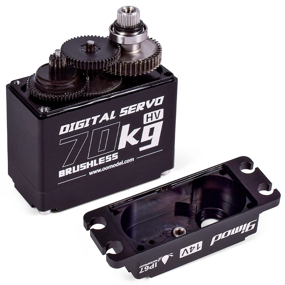 9imod Brushless Servo 70KG 60KG 50KG Waterproof RC Servo 
Motors Metal Gear 14V For 1/8 1/10 RC Crawler Car Robot Traxxas Scx10