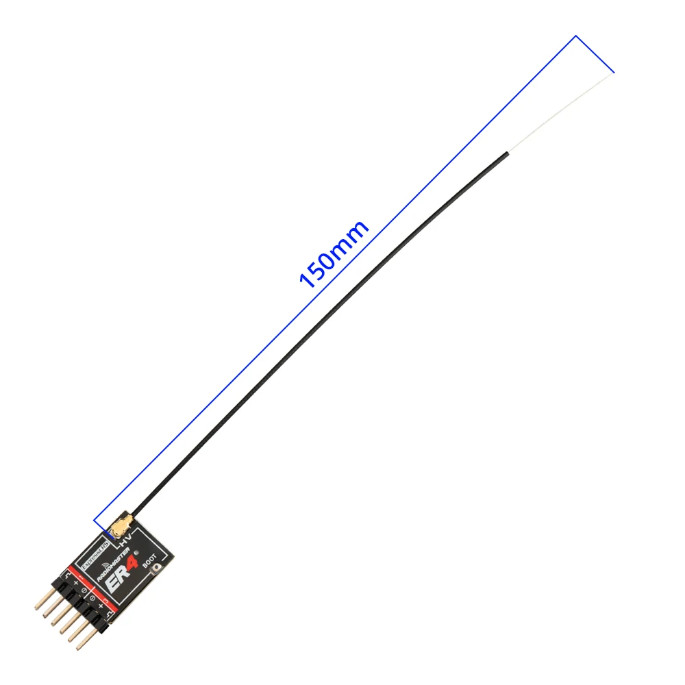 Radiomaster PWM Mini Receiver ER4 ER6 ER6G ER6GV ER8 ER8G ER8GV 4-8CH CRSF ExpressLRS 2.4GHz 100mw for RC Aircraft Boat Car