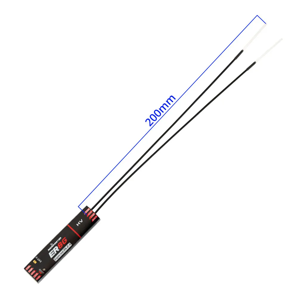 Radiomaster PWM Mini Receiver ER4 ER6 ER6G ER6GV ER8 ER8G ER8GV 4-8CH CRSF ExpressLRS 2.4GHz 100mw for RC Aircraft Boat Car