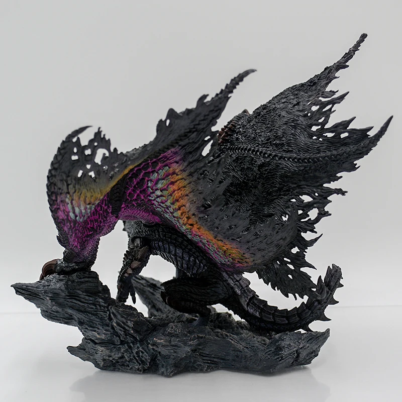 CFB Monster Hunter 4 Gore Magala Anime Figure Capcom Figure Builder Creator's Model Black Eclipse Wyvern Action Figure Doll Toys