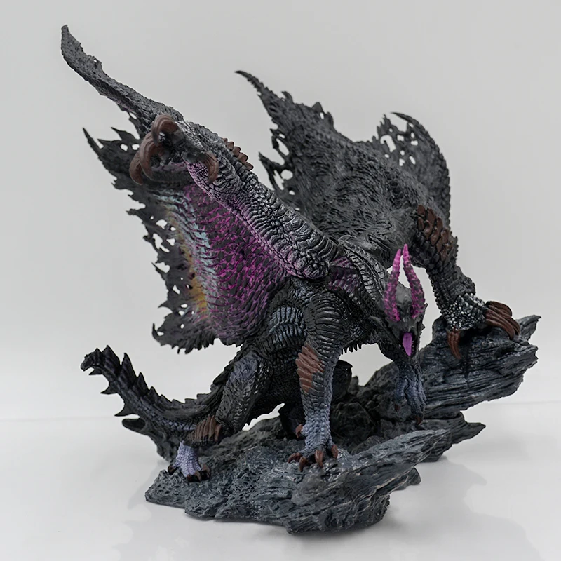 CFB Monster Hunter 4 Gore Magala Anime Figure Capcom Figure Builder Creator's Model Black Eclipse Wyvern Action Figure Doll Toys