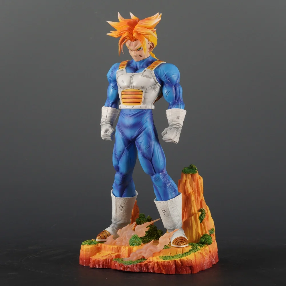 29cm/11.42in Anime Dragon Ball Figure Trunks Action Figures Pvc Torankusu Statue Desktop Ornamen Collection Model Toys Gifts