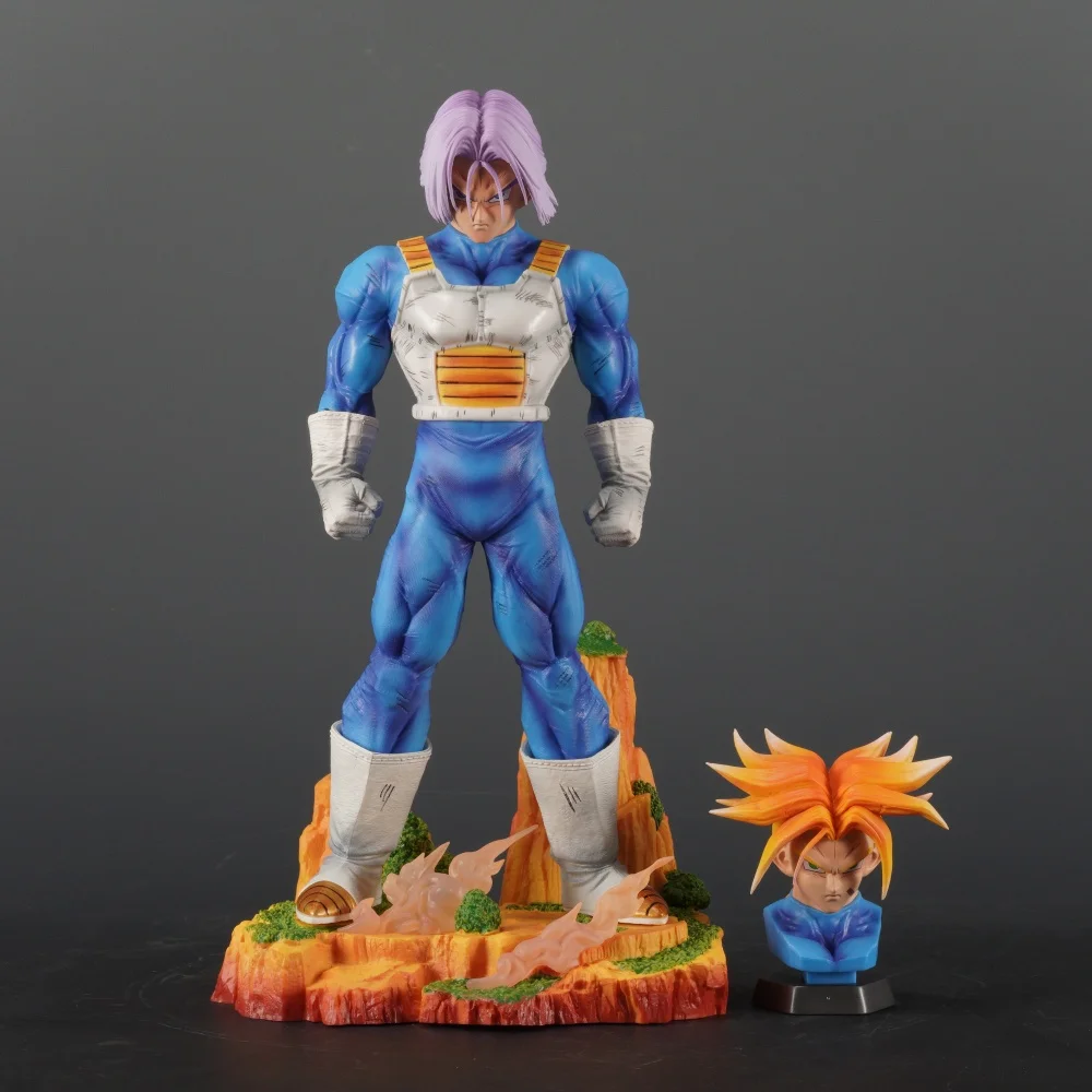 29cm/11.42in Anime Dragon Ball Figure Trunks Action Figures Pvc Torankusu Statue Desktop Ornamen Collection Model Toys Gifts