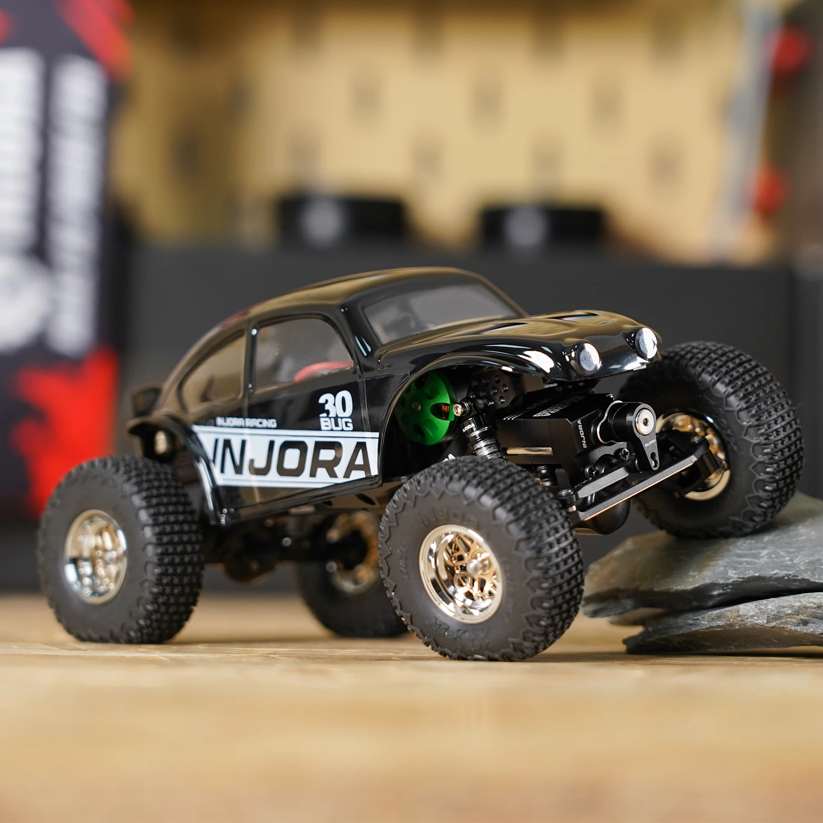 INJORA BUG30 Body Shell with Magnetic Mount for 1/30 Axial SCX30