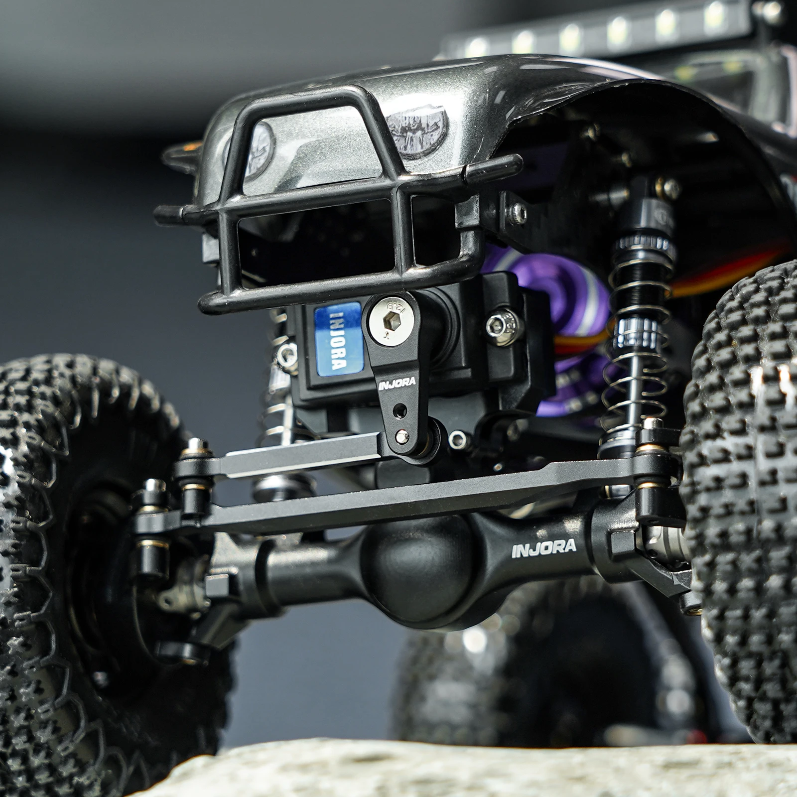INJORA 7KG Waterproof 2065 Servo with Mount & Horn for 1/24 Axial SCX24