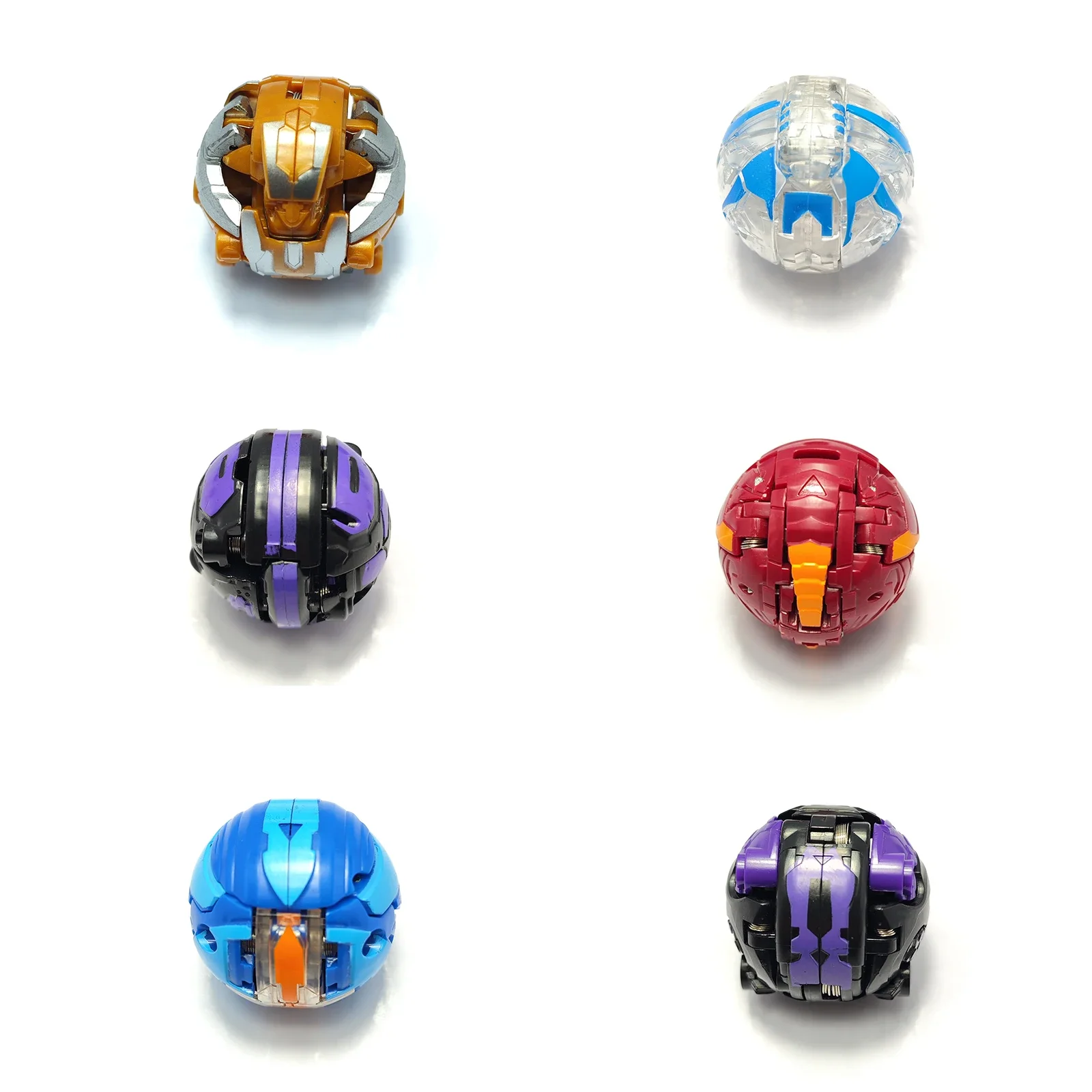 4-16 piece set of Golden Ball Battle Ball Shooter Battle New Set Monster Action Toy Metamorphosis Animal Collection Toy Children