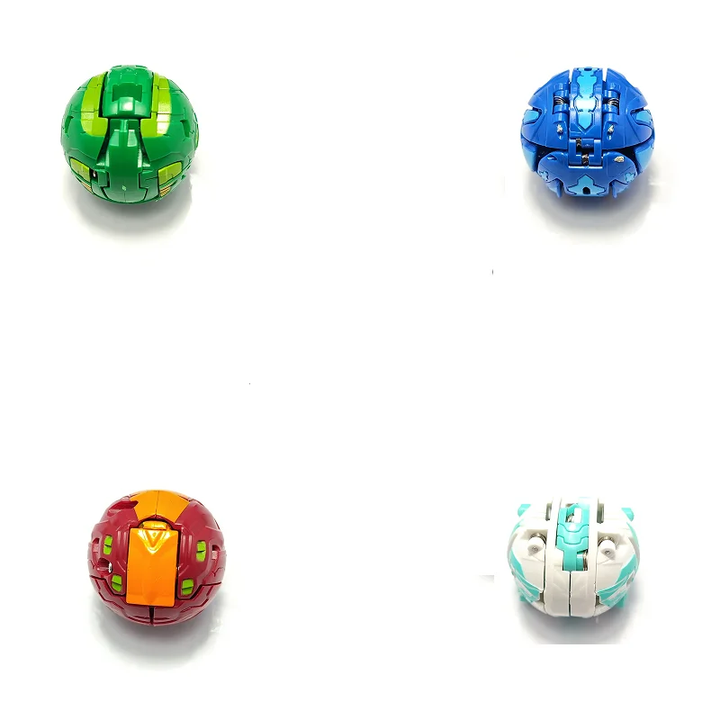 4-16 piece set of Golden Ball Battle Ball Shooter Battle New Set Monster Action Toy Metamorphosis Animal Collection Toy Children