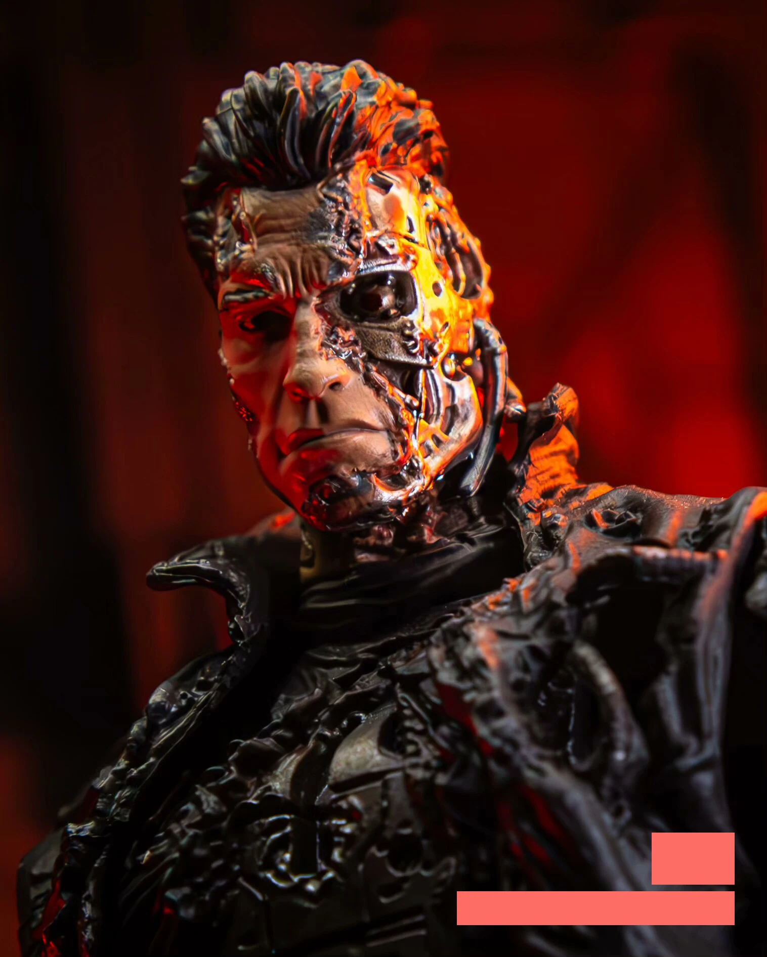 In Stock Third Party Customs xiaozheng Toys FutureWarrior Battle Damage Plate T800 1/12 Action Figure Updated Packaging