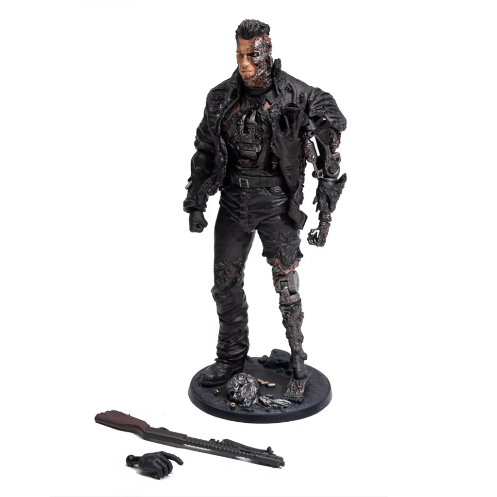 In Stock Third Party Customs xiaozheng Toys FutureWarrior Battle Damage Plate T800 1/12 Action Figure Updated Packaging