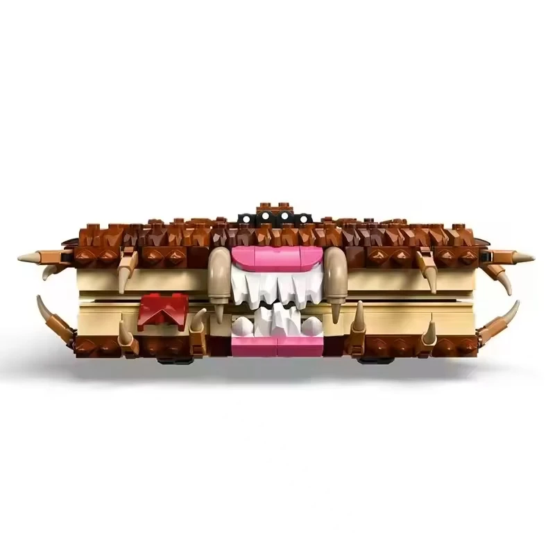 2026 New 519pcs Monster Book Of Monsters Building Blocks Creative Puzzle Assembly Model Educational Diy Toys Unique Halloween