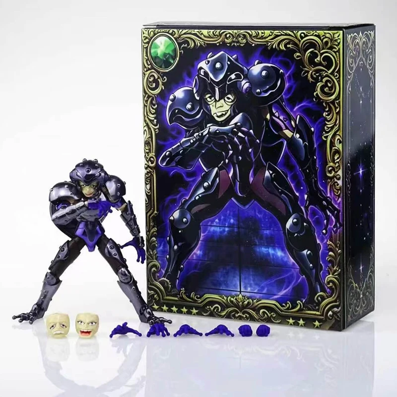 MST Saint Seiya Myth Cloth EXM/EX Frog Zelos Skeleton Markino Hades Specters Knights of the Zodiac Action Figure In Stock