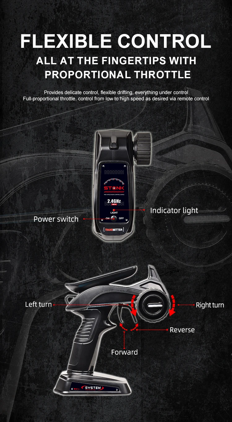 C8812/ C8812 MAX LED Light Full Scale Tracked Tank Simulation Model Toy RC Car Drift Remote Control Off-Road Vehicle for Kids