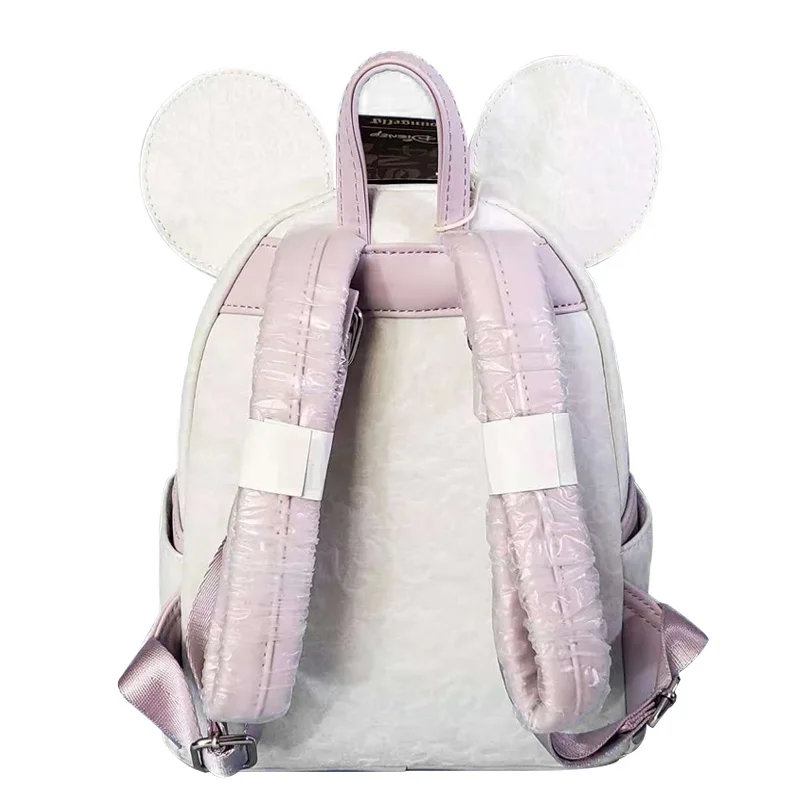 Mickey and Minne Floral Marie Cat Mini Backpack Womens Double Strap Shoulder Bag Purse Double Shoulder Backpack Gift