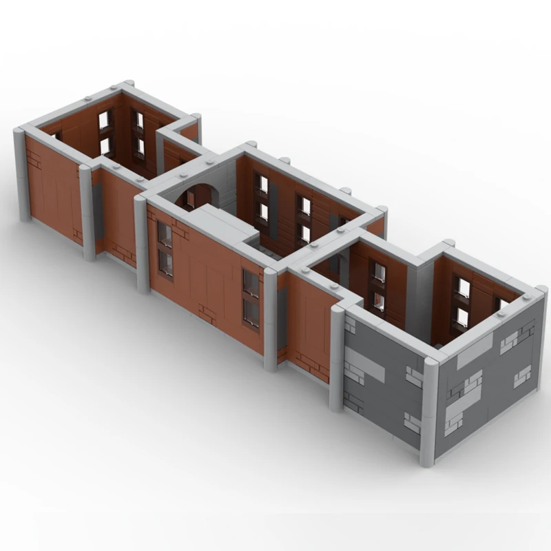 Movie MOC Building Blocks Extra Floor For The Set 76294  Architecture Diorama Technology Bricks Collection Toys MOC-23479
