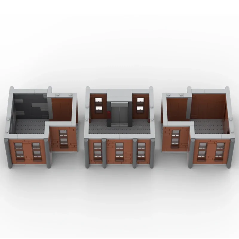 Movie MOC Building Blocks Extra Floor For The Set 76294  Architecture Diorama Technology Bricks Collection Toys MOC-23479