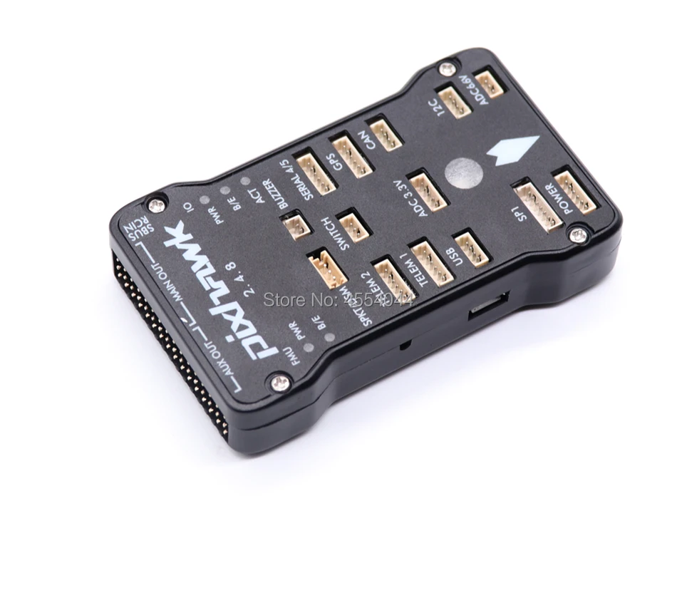 AN Pixhawk PX4 2.4.8 Flight Controller+M8N GPS+ 433/915Mhz 100/500mw Radio V5 Telemetry+Safety Switch+Buzzer+RGB+I2C+ 4G SD