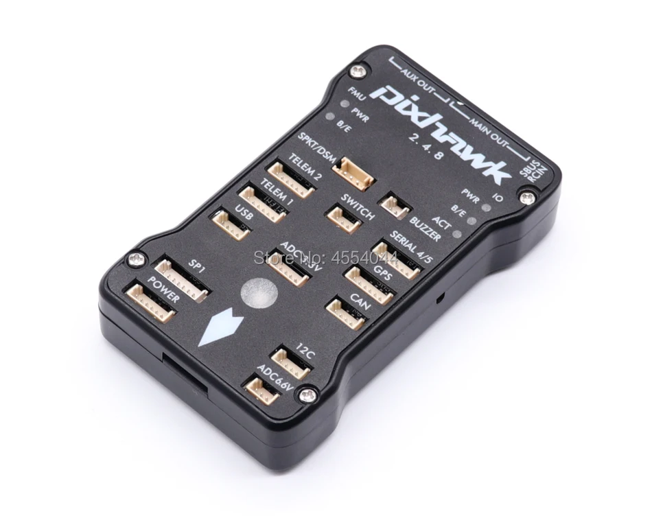 AN Pixhawk PX4 2.4.8 Flight Controller+M8N GPS+ 433/915Mhz 100/500mw Radio V5 Telemetry+Safety Switch+Buzzer+RGB+I2C+ 4G SD
