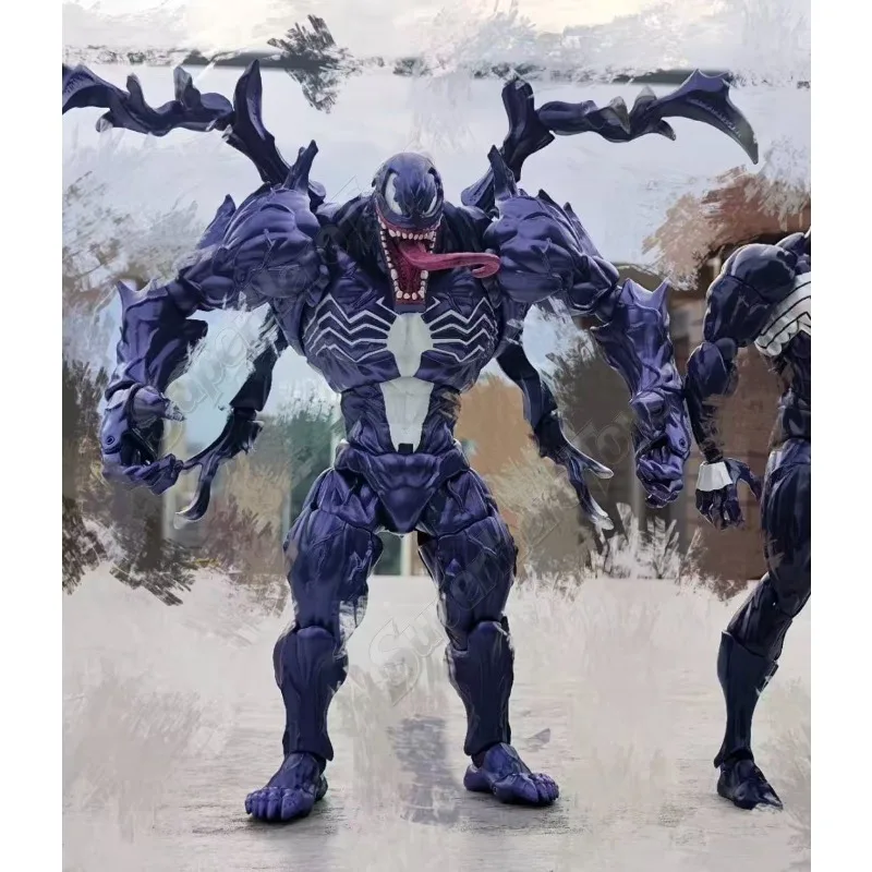 24-hour Shipping PC Studio NEW Premium Collectible Venom Anime Figures Articulated with Movable Joints Extra Hands Collect Gift
