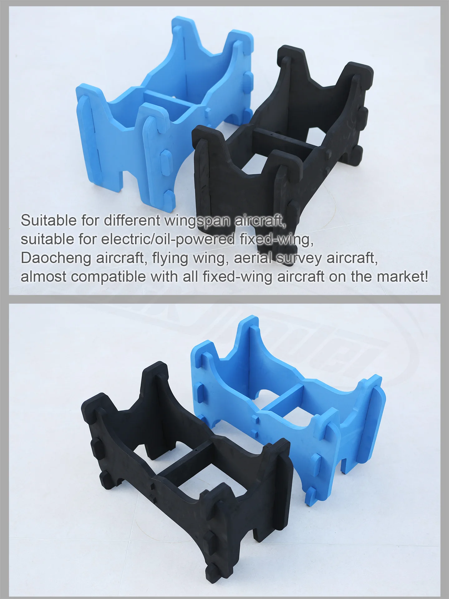 New V2 Enhanced Edition EVA Aircraft Sponge Mount Frame - Aircraft Stand, Mount Frame, Debug Frame, Detachable