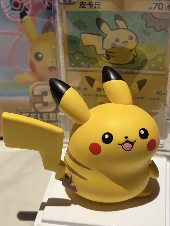 Pokemon Dream Painting 30th Anniversary Pikachu Figurine Set Simple PTCG Chinese 30th Anniversary Celebration Booster Pack Gifts