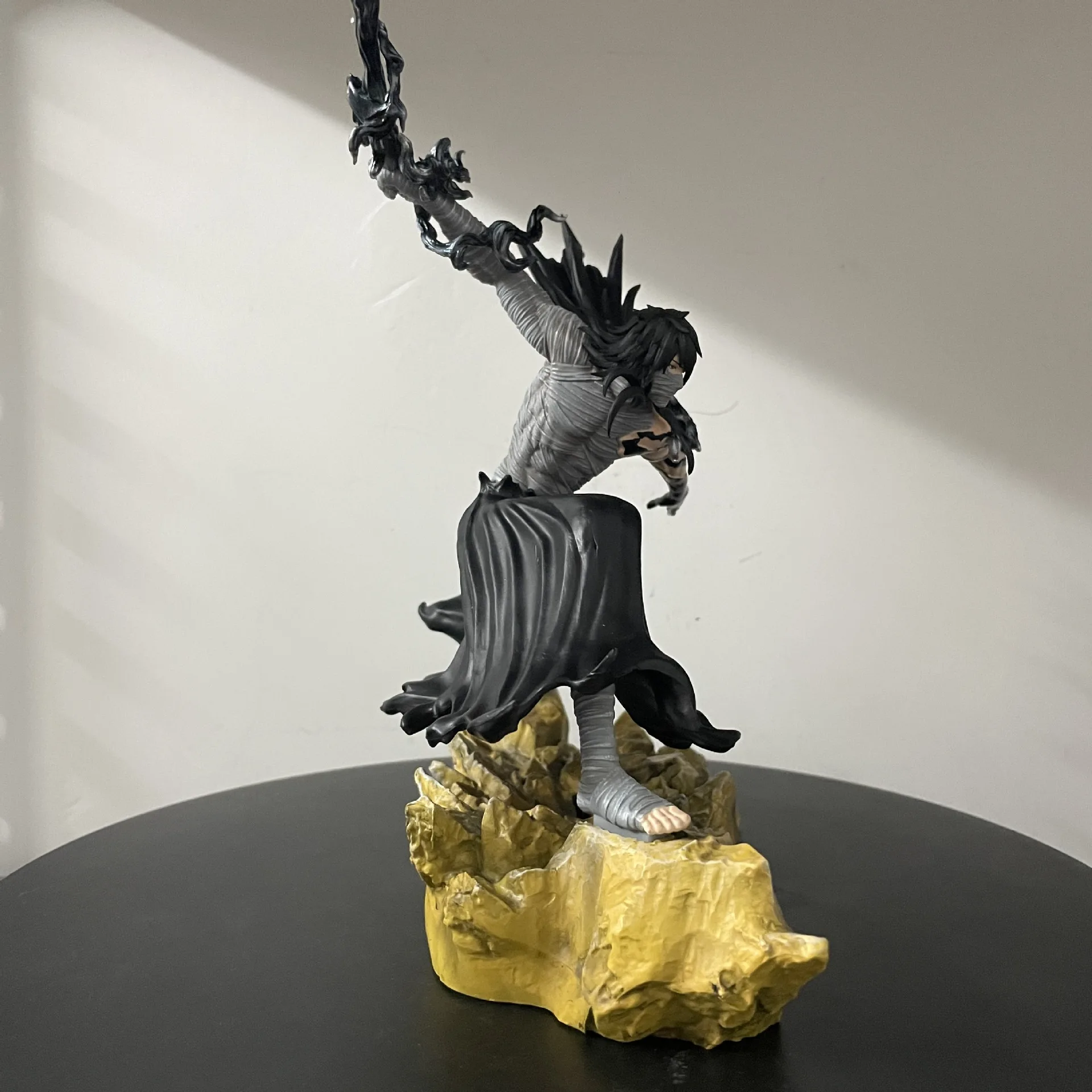 Bleach Ichigo Hollowfied Action Figure 23cm Anime Statue Getsuga Tensho Desktop Decoration Collectible Toy Gift