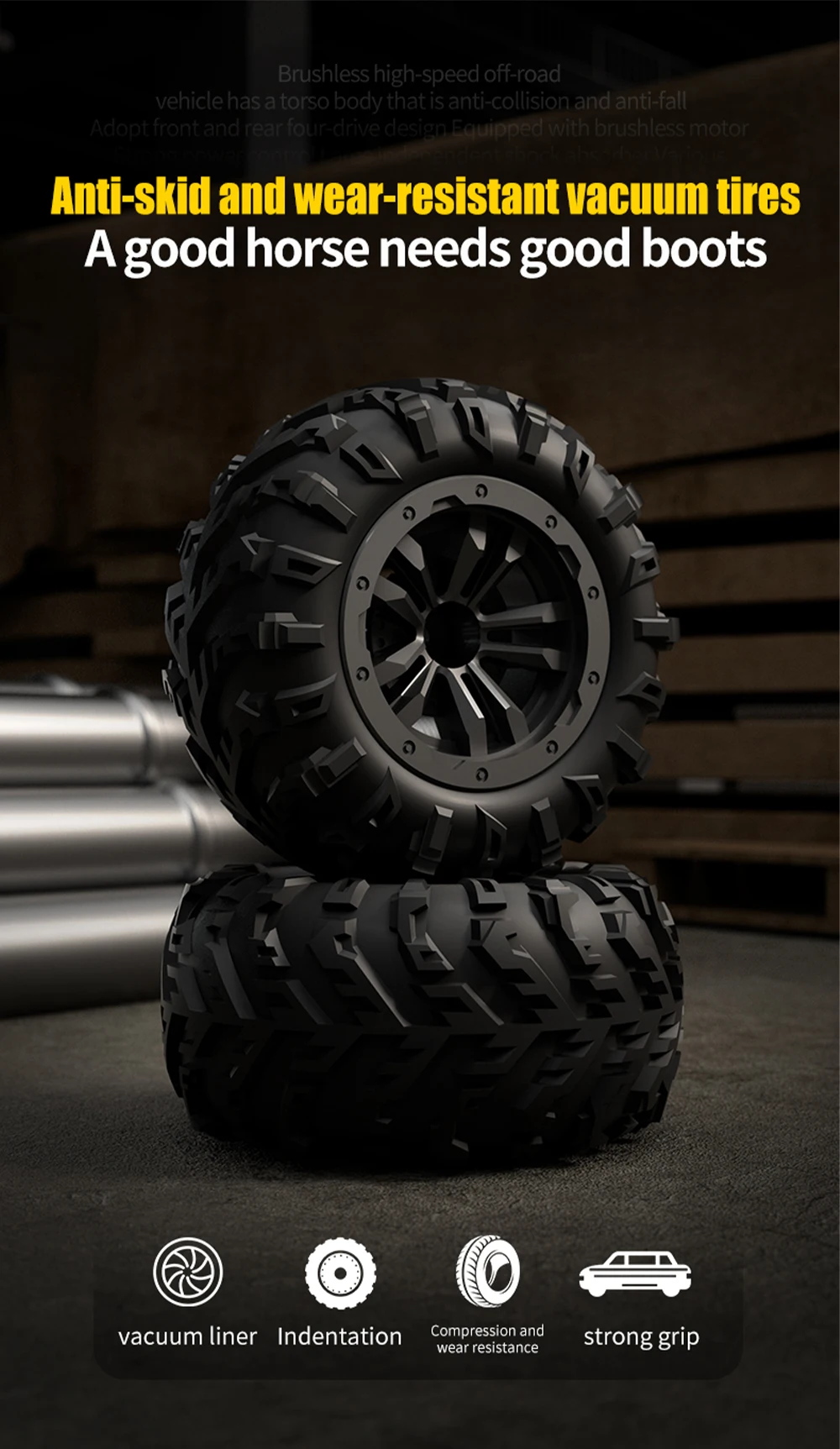 JJRC 70KM/H RC Off-Road Car 1:16 4WD High Speed Cars With Led Lights 2.4G Inductor Brushless Remote Control Cars Children Toys