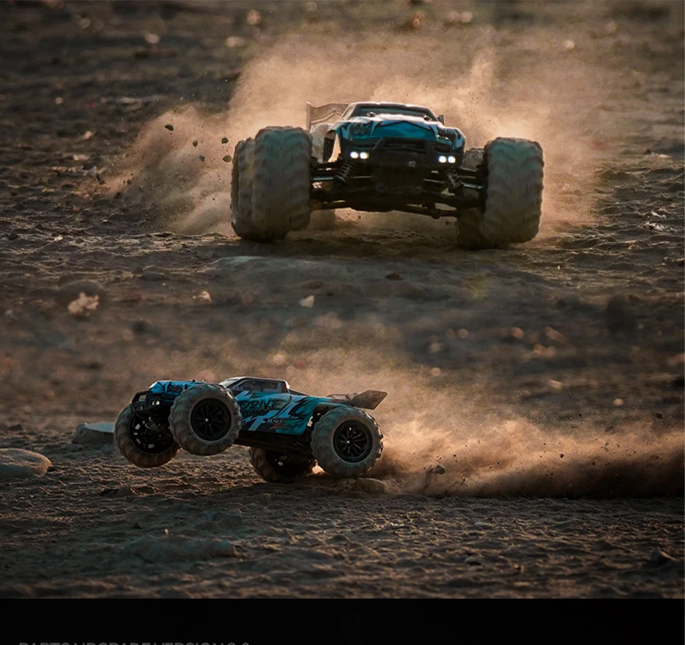JJRC 70KM/H RC Off-Road Car 1:16 4WD High Speed Cars With Led Lights 2.4G Inductor Brushless Remote Control Cars Children Toys