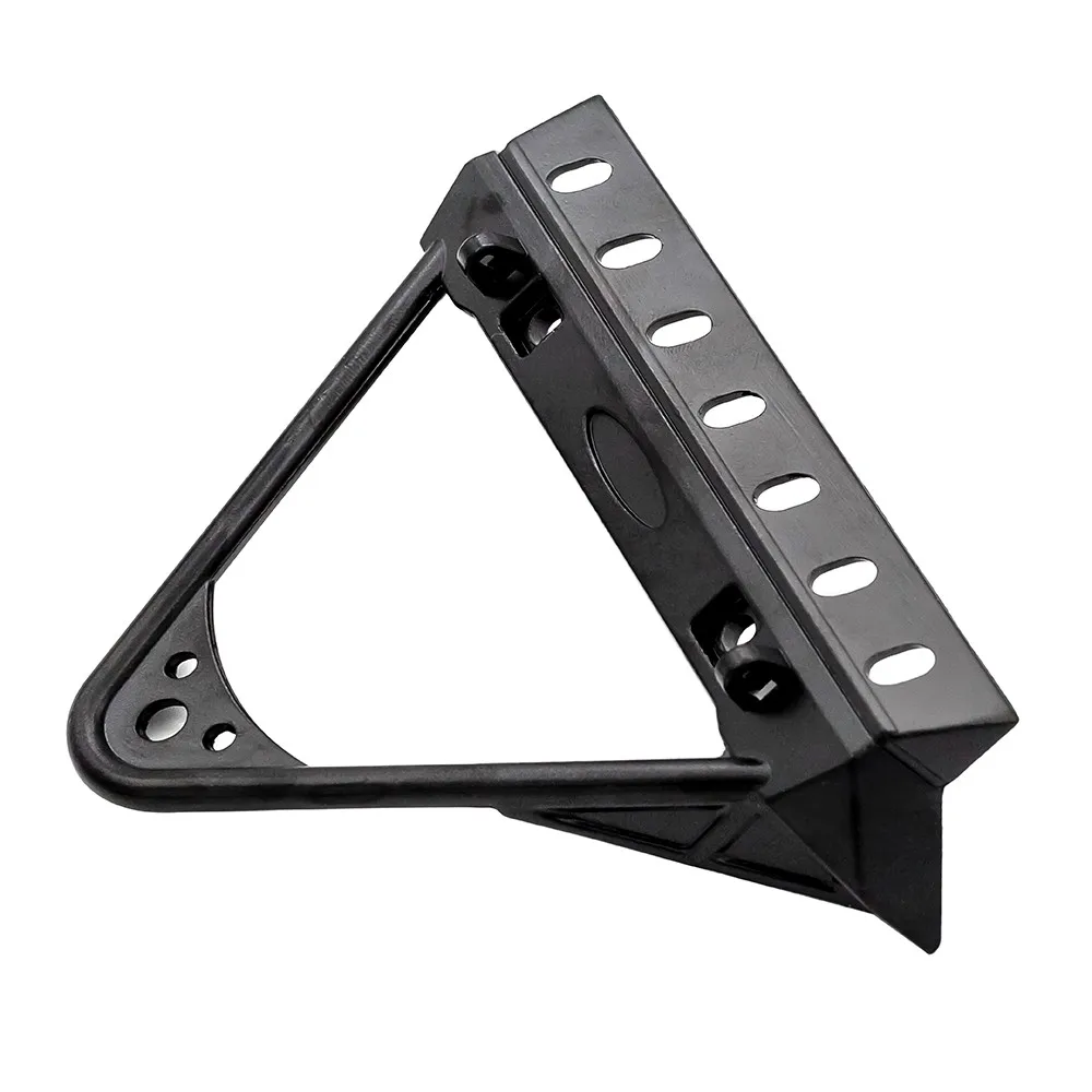 Metal Front Bumper With Lights For 1/10 Rc Crawler Trx4 Defender Axial Scx10 90046 Scx10 Iii Axi03007 Axi03003 Upgrade