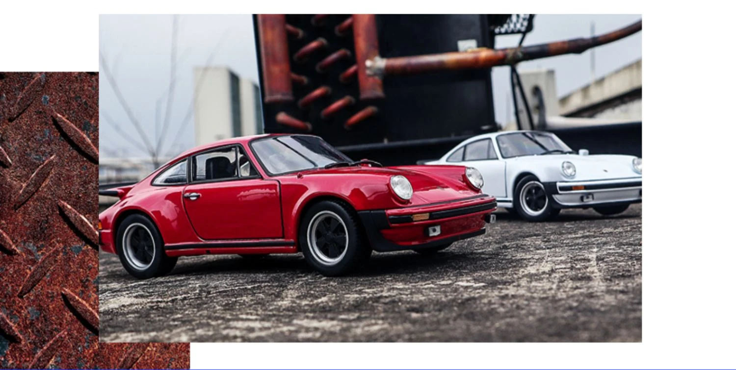 WELLY 1:24 Porsche 911 Turbo 3.0 1974 Alloy Car Diecasts & Toy Vehicles Car Model Miniature Scale Model Car Toy For Children