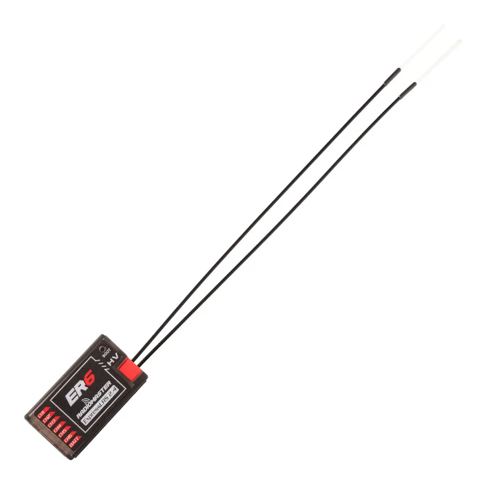 Radiomaster ER6 2.4G 6CH 100mw CRSF PWM Receiver