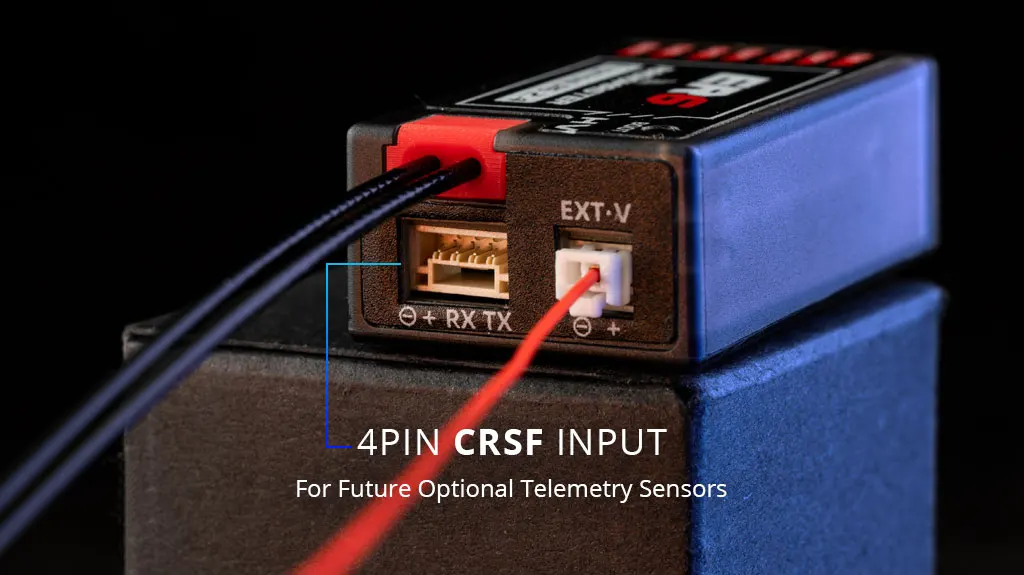 Radiomaster ER6 2.4G 6CH 100mw CRSF PWM Receiver