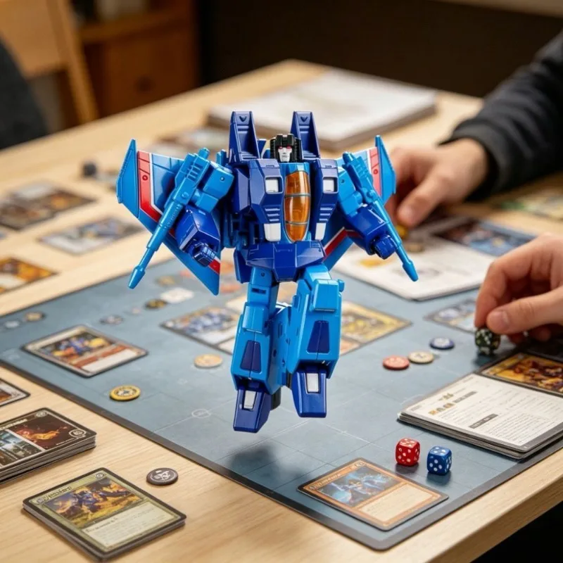 New Anime SS86 G1 Thundercracker Figure KO Transformation Starscream Skywarp Action Figures Collection Model Toy Gift For Fans