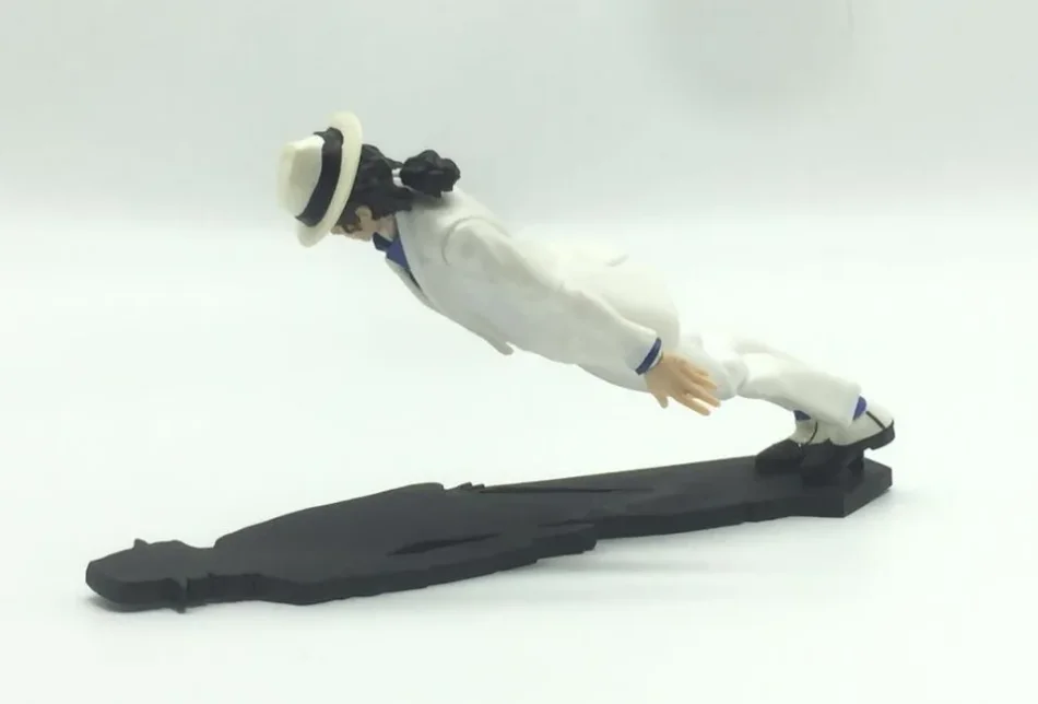 Shfiguarts Michael-Jackson Action Character Model Toy Movable Collectible Moonwalk Pose Home Decoration Gift For Adult Collector