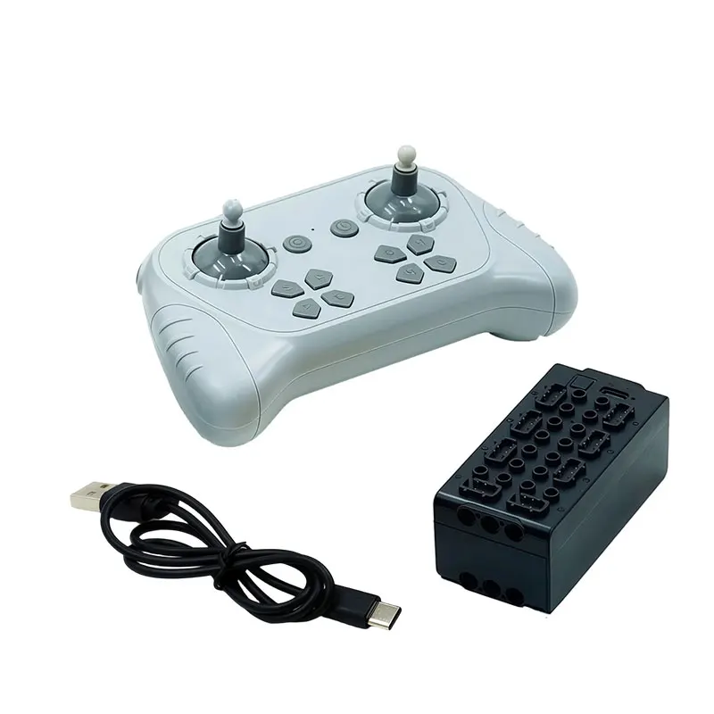 1000mAh 8 Channel App Remote Control Power Functions Lithium Battery Box 8 Output Motors Set for MOC Technical Car Building