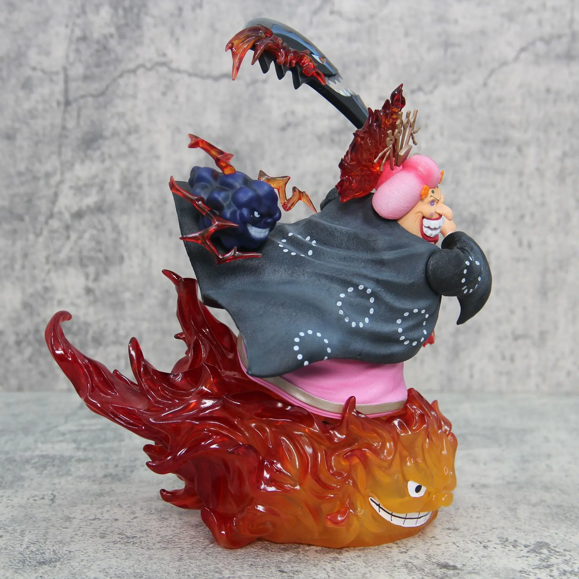 26cm ONE PIECE Four Emperor Big Mom Charlotte Linlin Anime Figure Figures Models Gk Statue Models Collectible Ornament Doll Toys