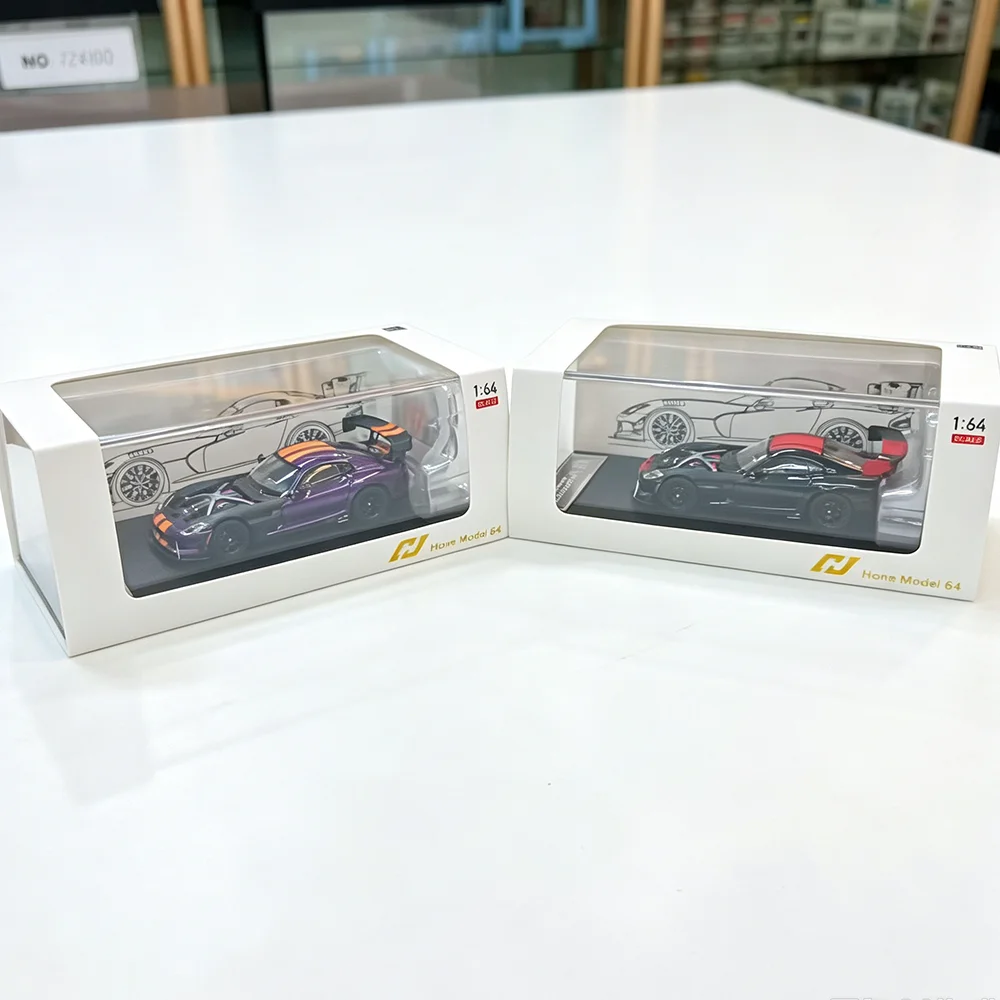 1/64 Model Car For Third Generation Viper Supercar Simulation Alloy Sports Car Model Collector Toy Luxury Vehicle For Gifts