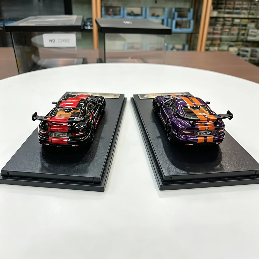 1/64 Model Car For Third Generation Viper Supercar Simulation Alloy Sports Car Model Collector Toy Luxury Vehicle For Gifts