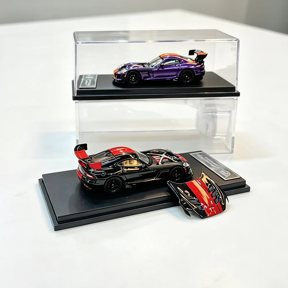 1/64 Model Car For Third Generation Viper Supercar Simulation Alloy Sports Car Model Collector Toy Luxury Vehicle For Gifts