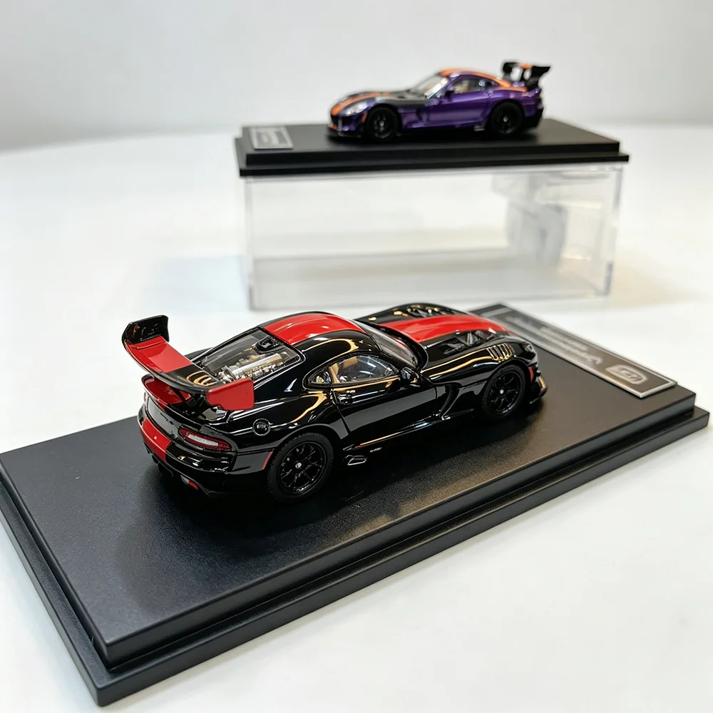1/64 Model Car For Third Generation Viper Supercar Simulation Alloy Sports Car Model Collector Toy Luxury Vehicle For Gifts