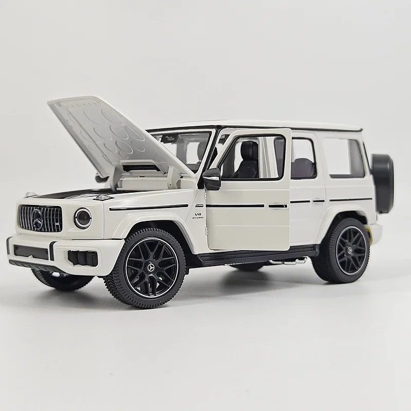 1:24 G63 W464 2026 G65 SUV Alloy Luxury Car Model Diecast Metal Off-road Vehicle Car Model High Simulation Collection Decoration
