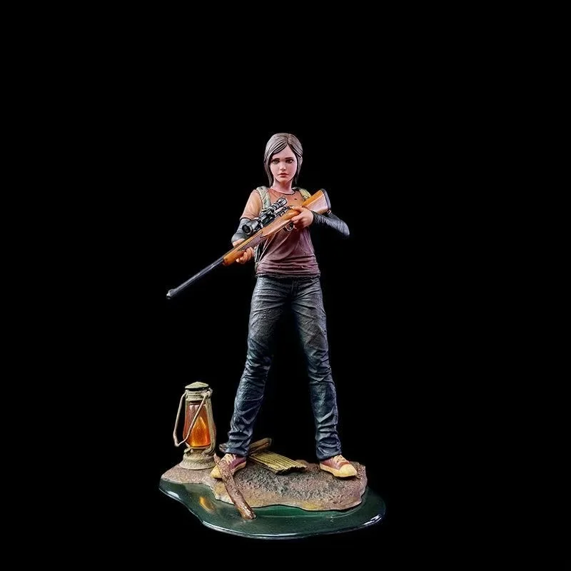 The Last of Us Ellie Figure, American Apocalyptic Ellie Doll, Game Peripheral Ornament Model Collection Gift