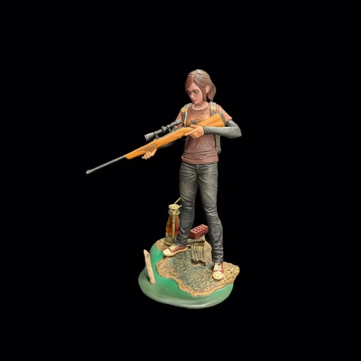 The Last of Us Ellie Figure, American Apocalyptic Ellie Doll, Game Peripheral Ornament Model Collection Gift